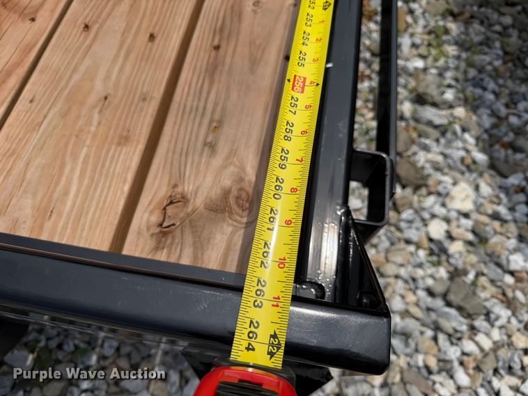 image for item YA3845 2026 Bwise Manufacturing THD22-15 equipment trailer