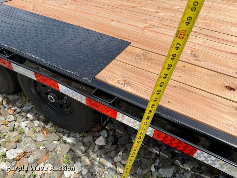 image for item YA3845 2026 Bwise Manufacturing THD22-15 equipment trailer