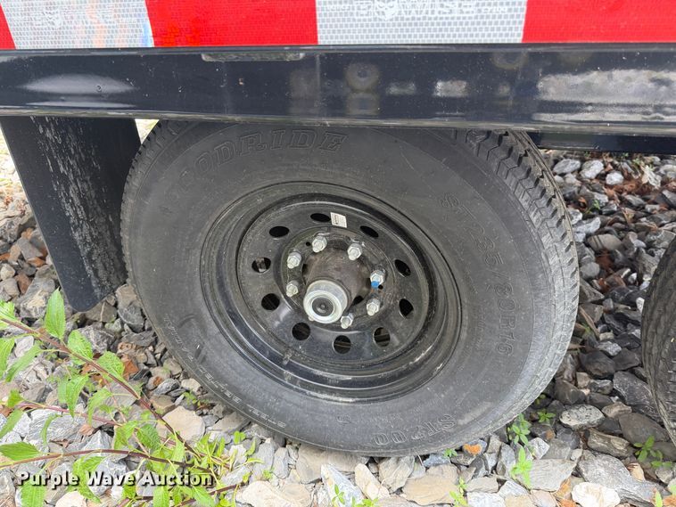 image for item YA3845 2026 Bwise Manufacturing THD22-15 equipment trailer