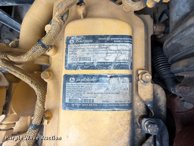 image for item YA3847 2018 John Deere 300G LC excavator