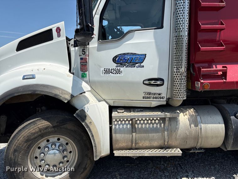 image for item YA3920 2024 Kenworth T880 dump truck