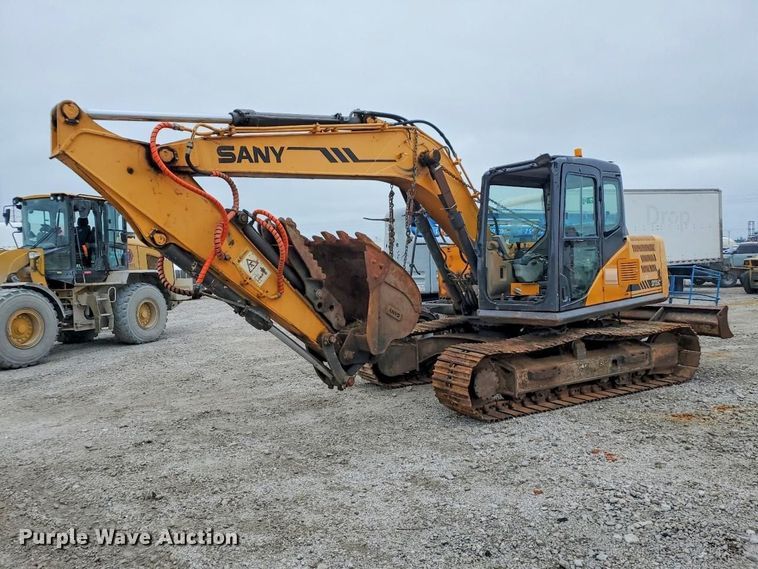 image for item YA3922 2016 Sany SY135C excavator