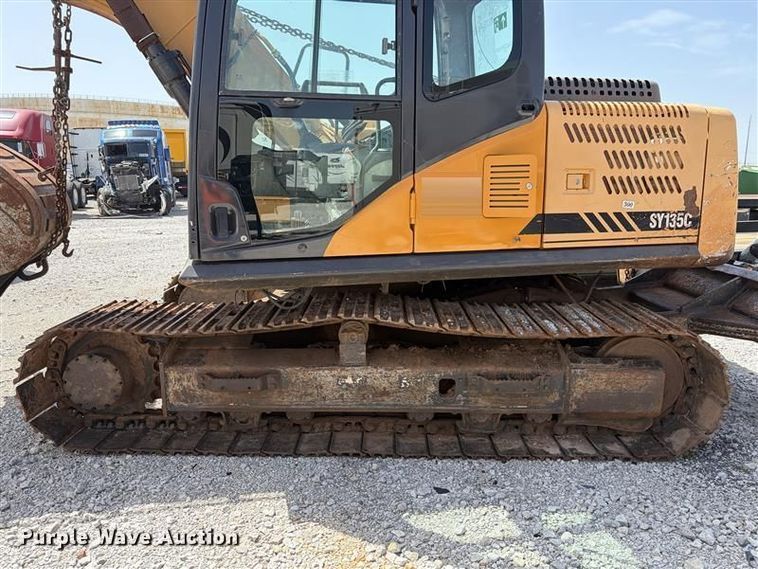 image for item YA3922 2016 Sany SY135C excavator