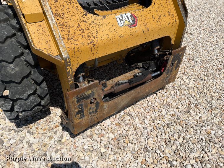 image for item YA3928 2022 Caterpillar 246D3 skid steer loader