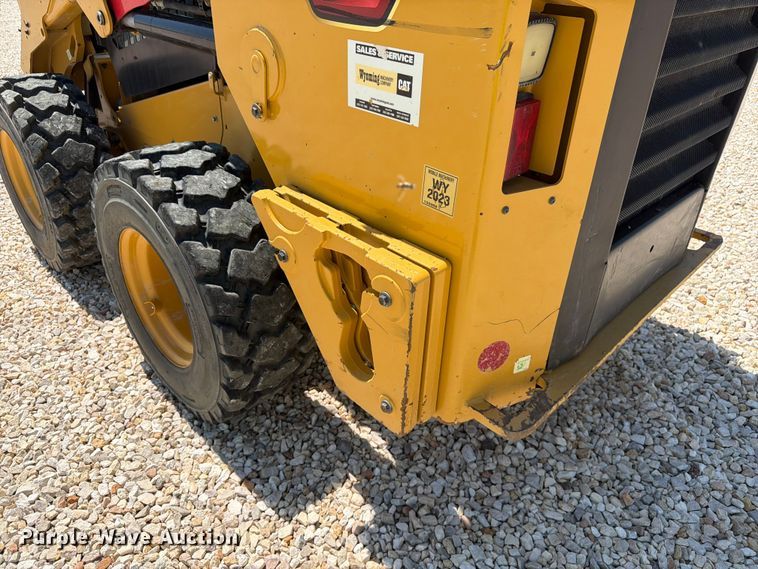 image for item YA3928 2022 Caterpillar 246D3 skid steer loader