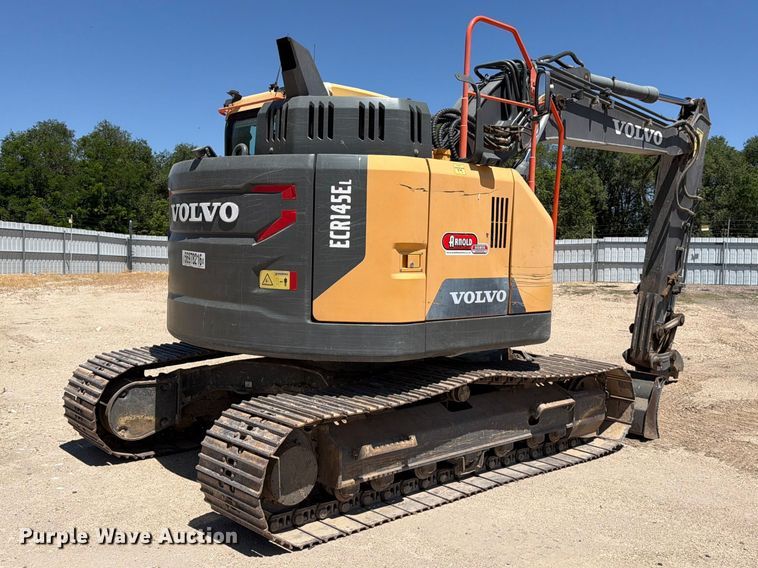 image for item YA3958 2017 Volvo ECR145EL excavator