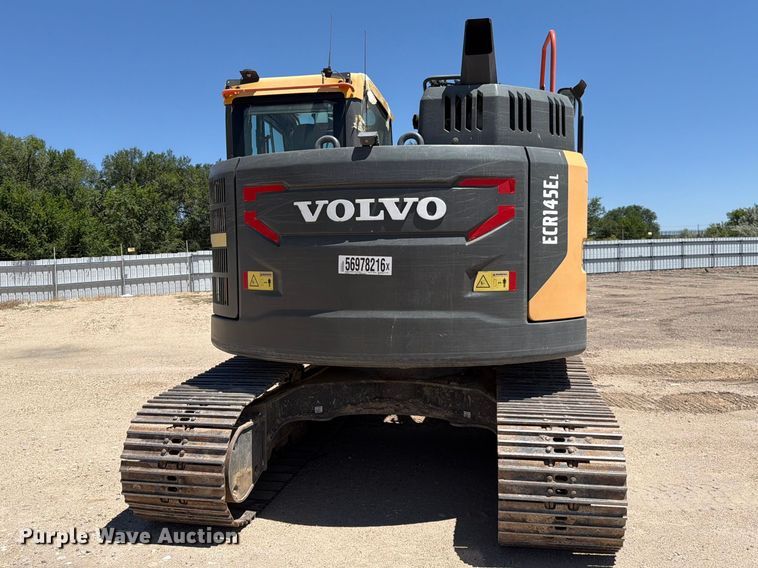 image for item YA3958 2017 Volvo ECR145EL excavator