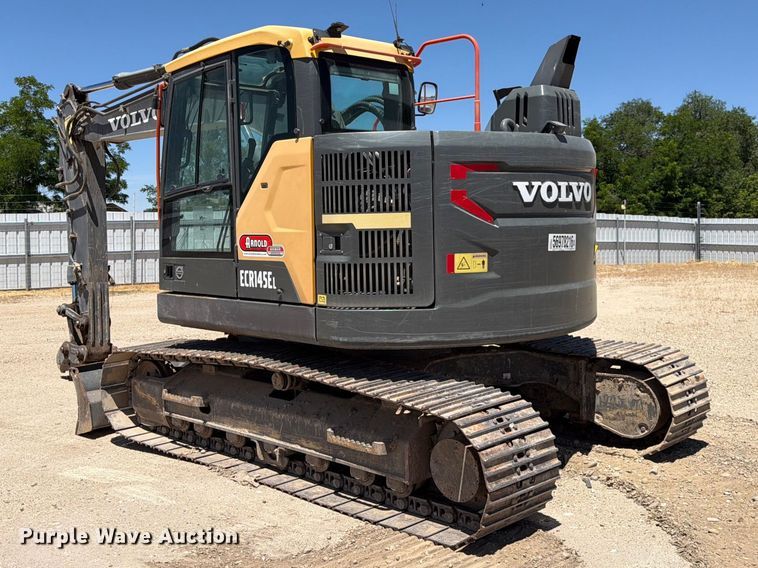 image for item YA3958 2017 Volvo ECR145EL excavator