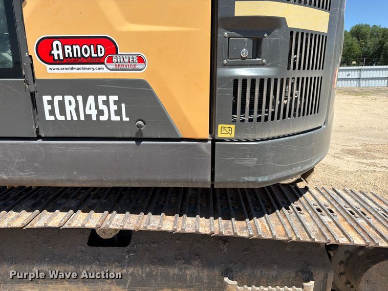image for item YA3958 2017 Volvo ECR145EL excavator