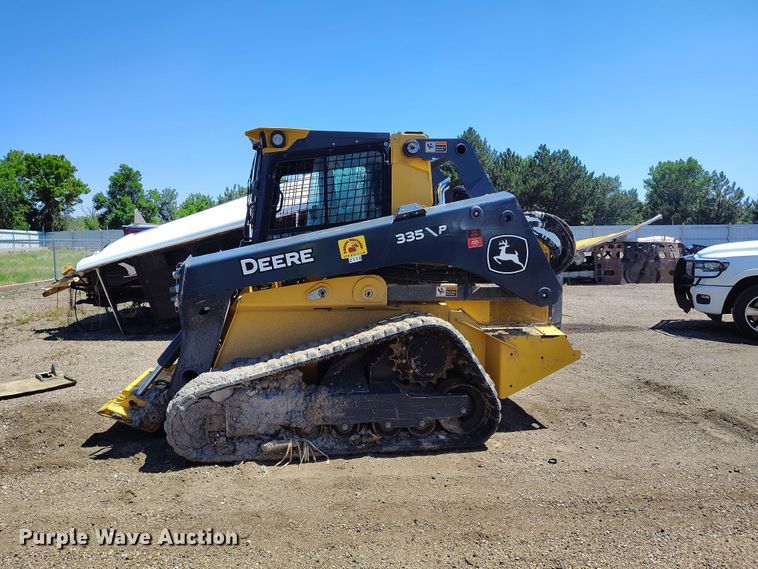 image for item YA4046 2024 John Deere 335 P-Tier tracked skid steer loader
