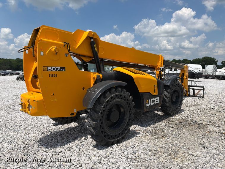 image for item YA4099 2022 JCB 507.42F telehandler