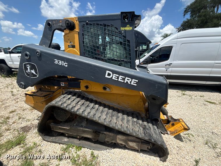 image for item YA4123 2024 John Deere 331G tracked skid steer loader