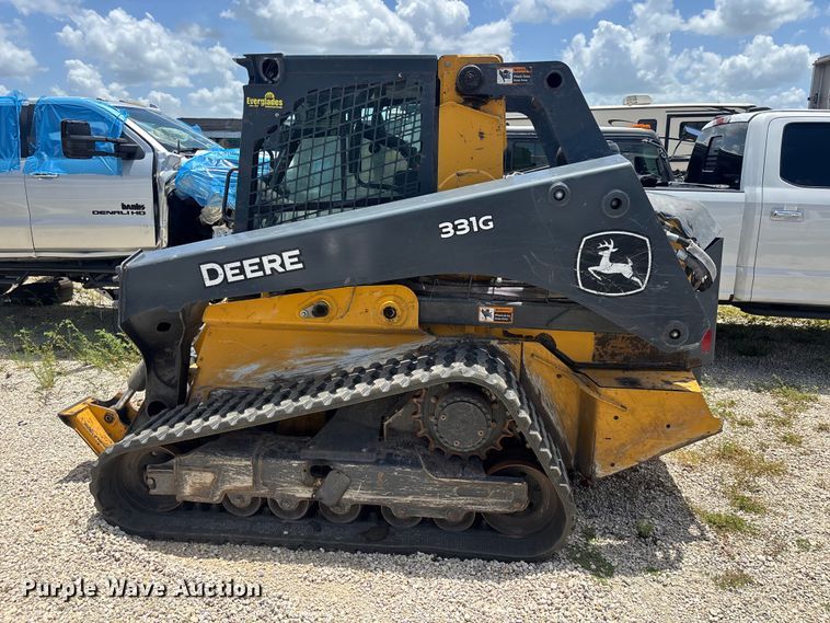 image for item YA4123 2024 John Deere 331G tracked skid steer loader