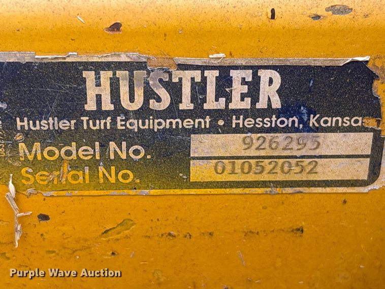 image for item DO5288 Hustler 926295 ZTR lawn mower