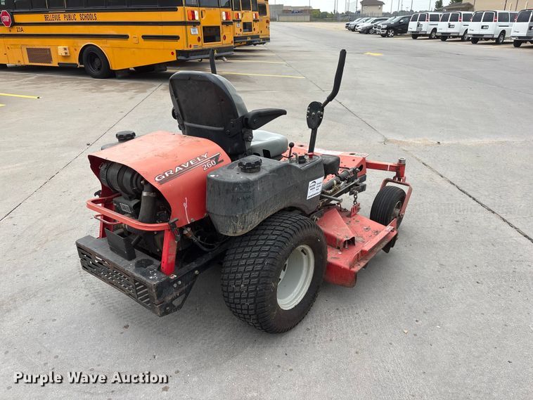 image for item DO5289 Gravely 260Z ZTR lawn mower