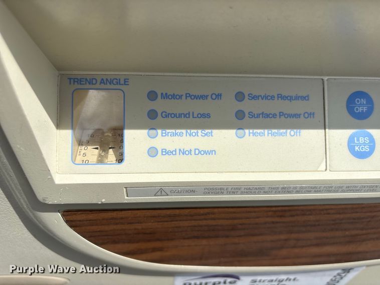 image for item DO5294 Hill-Rom Advanta P1600 hospital bed