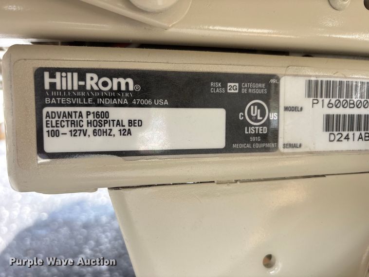 image for item DO5294 Hill-Rom Advanta P1600 hospital bed