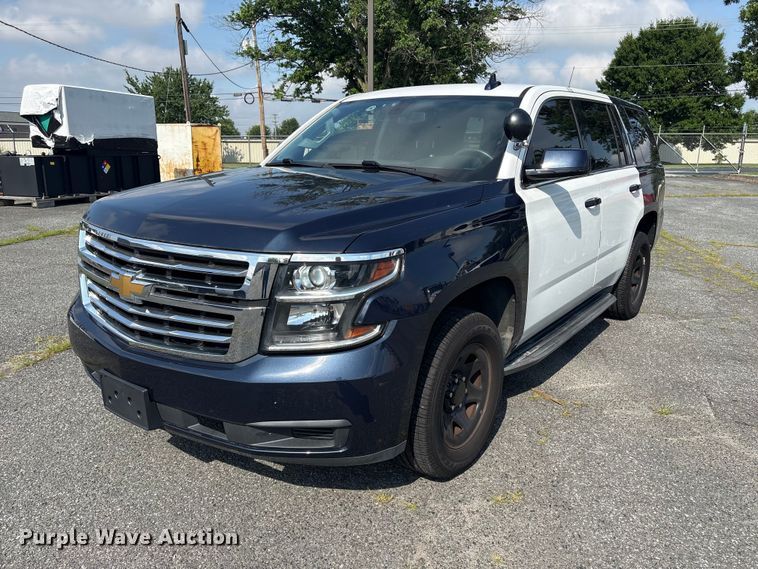 image for item DT2900 2020 Chevrolet Tahoe Police SUV