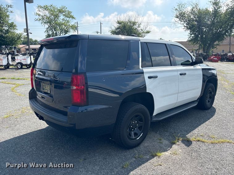 image for item DT2900 2020 Chevrolet Tahoe Police SUV