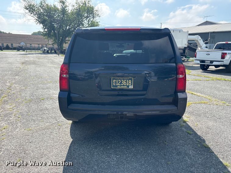 image for item DT2900 2020 Chevrolet Tahoe Police SUV