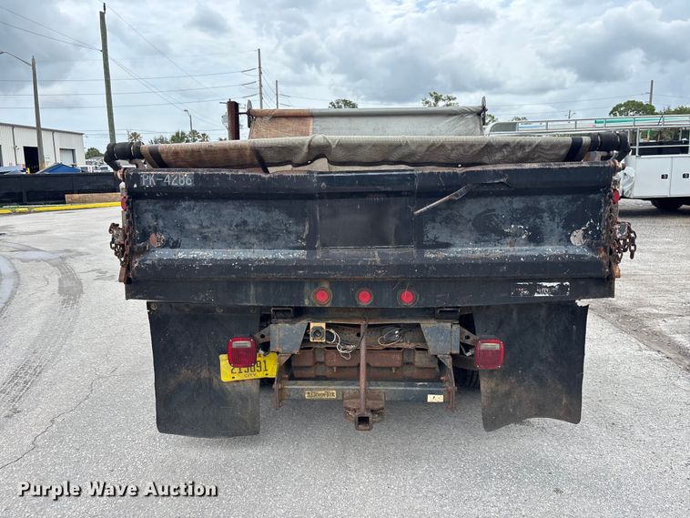 image for item DU6256 2003 Ford F350 Super Duty  dump bed pickup truck