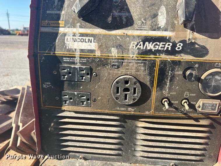 image for item DY2976 Lincoln Electric Ranger 8 welder/generator