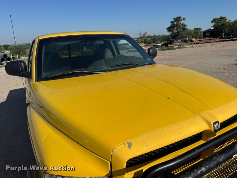 image for item DY2977 1999 Dodge Ram 1500 Ext. Cab pickup truck