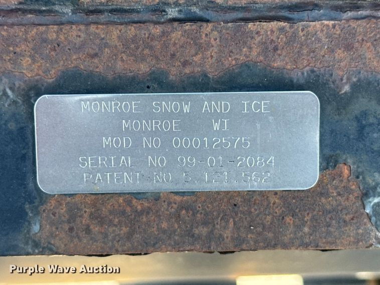 image for item DY2982 Monroe 00012575 plow