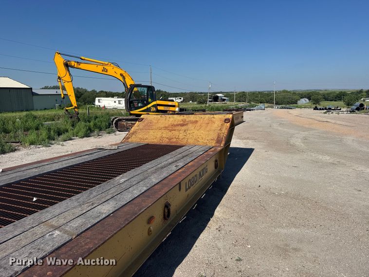 image for item DY2985 1986 Load King PCS352 drop deck equipment trailer