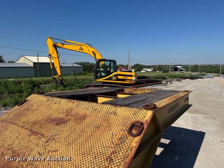 image for item DY2985 1986 Load King PCS352 drop deck equipment trailer
