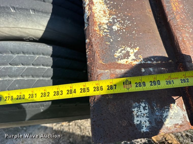 image for item DY2985 1986 Load King PCS352 drop deck equipment trailer