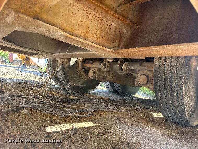 image for item DY2985 1986 Load King PCS352 drop deck equipment trailer