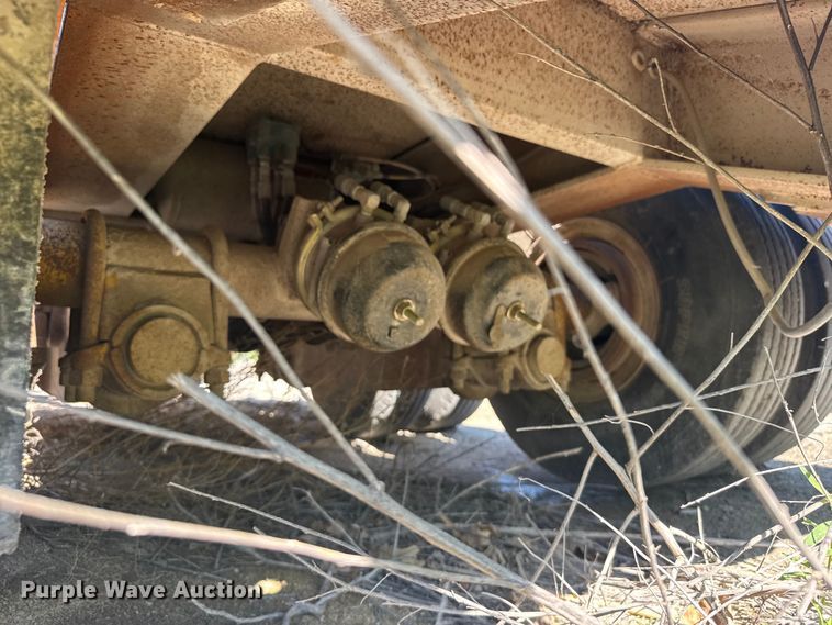 image for item DY2985 1986 Load King PCS352 drop deck equipment trailer