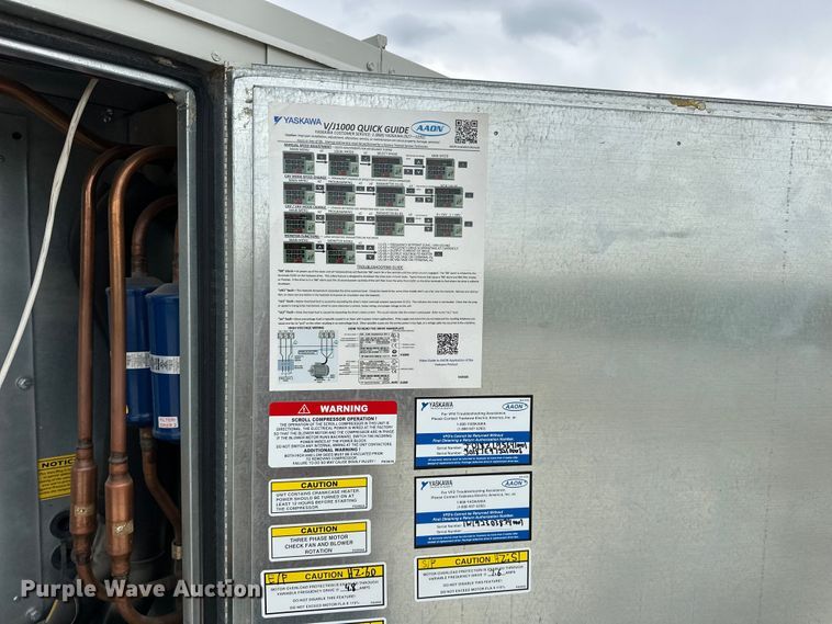 image for item EA4861 AAON RN-020-3-0-E60S-742 AC unit