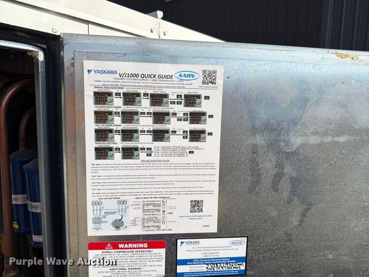 image for item EA4861 AAON RN-020-3-0-E60S-742 AC unit