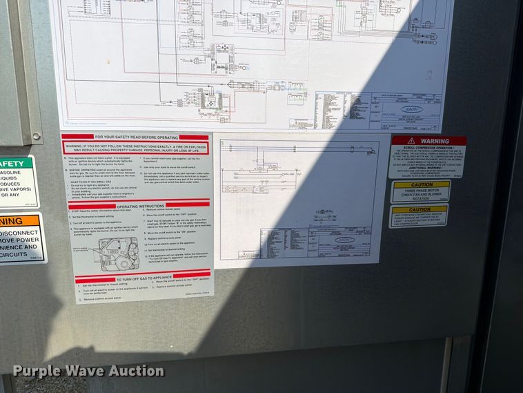 image for item EA4862 AAON RN-018-3-0-E60S-742 AC unit