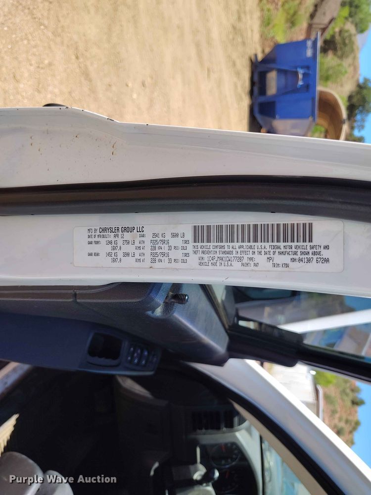 image for item ED0178 2012 Jeep Liberty SUV