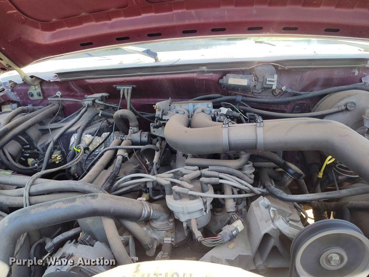 image for item ED0179 1992 Ford F350 flatbed pickup truck