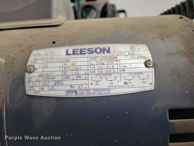 image for item EE1122 1998 Rol-Air air compressor