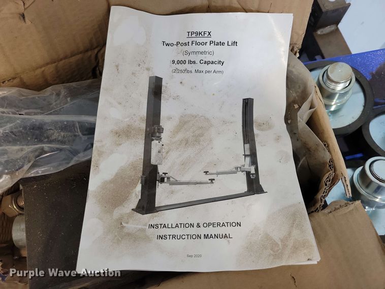 image for item EE1123 2025 TP9KFX two post automotive lift
