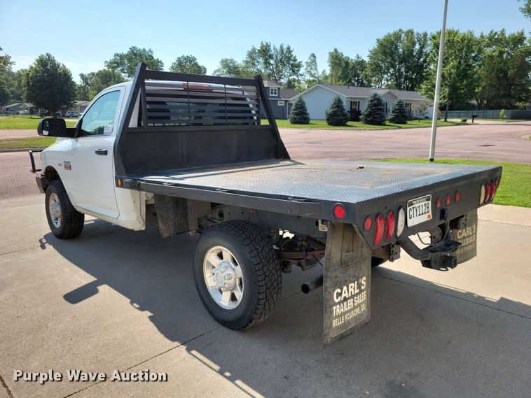 image for item EE1125 2011 Dodge Ram 2500 flatbed pickup truck