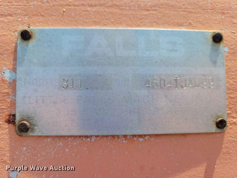 image for item EE1127 Falls 311 snow plow