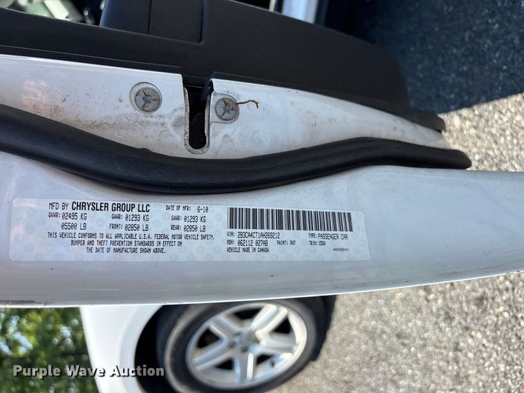 image for item EF1272 2010 Dodge Charger 