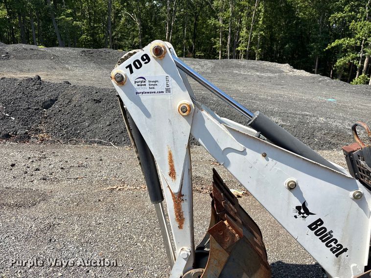 image for item EF1273 2005 Bobcat 709 skid steer backhoe