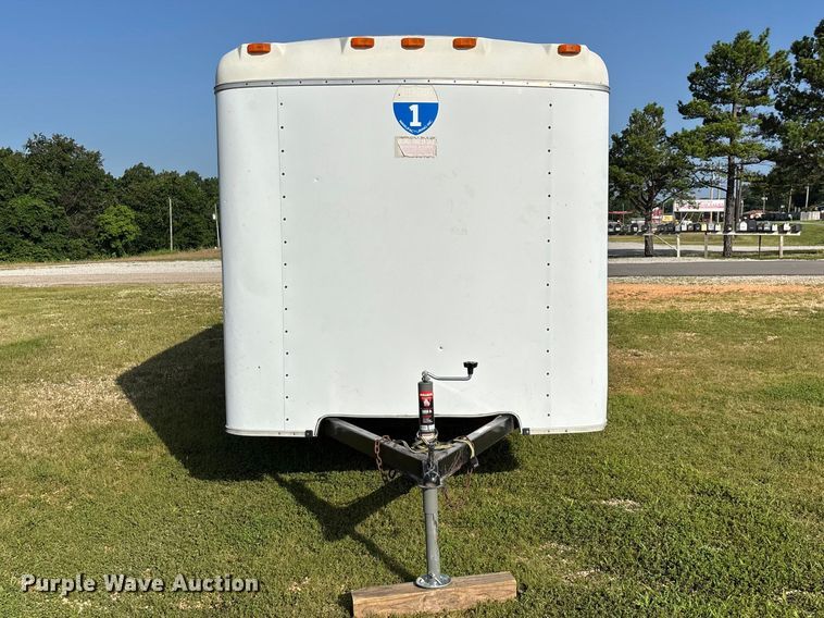 image for item EO4372 1996 Interstate Manufacturing Inc. enclosed cargo trailer