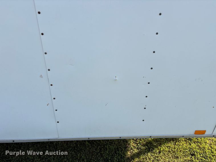 image for item EO4372 1996 Interstate Manufacturing Inc. enclosed cargo trailer