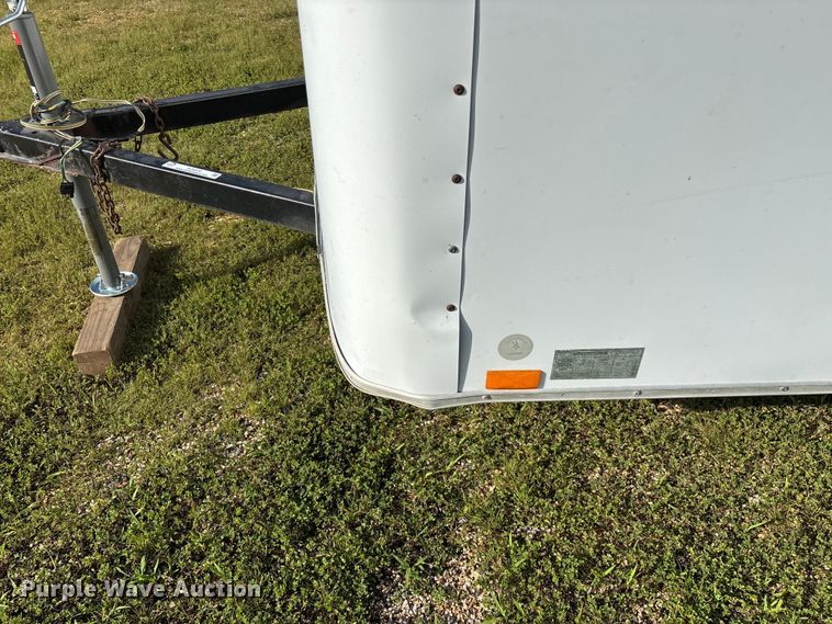 image for item EO4372 1996 Interstate Manufacturing Inc. enclosed cargo trailer