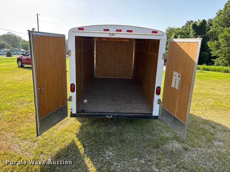 image for item EO4372 1996 Interstate Manufacturing Inc. enclosed cargo trailer