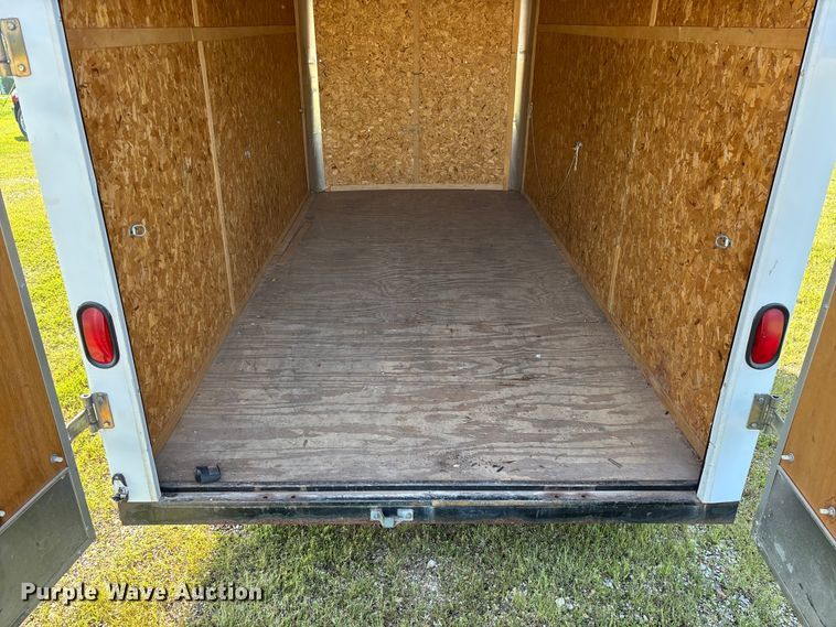 image for item EO4372 1996 Interstate Manufacturing Inc. enclosed cargo trailer