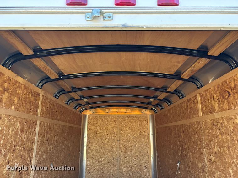 image for item EO4372 1996 Interstate Manufacturing Inc. enclosed cargo trailer